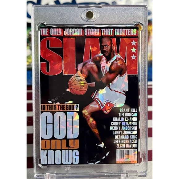 Michael Jordan 16 Card Lot Cracked Ice Holographic Custom Trading Cards Jordan - Picture 6 of 16